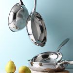 Chảo 03 lớp cán đúc chống dính caro lưới Five Star