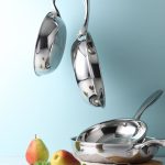 Chảo 03 lớp cán đúc chống dính caro lưới Five Star