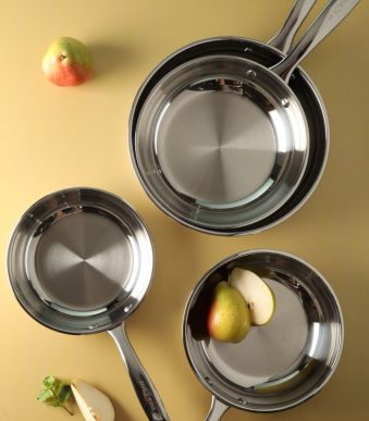 Chảo 03 lớp cán đúc chống dính caro lưới Five Star